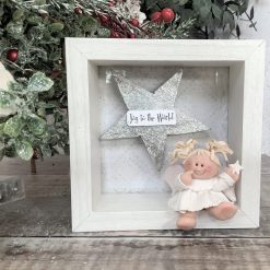 Angel Box Frame, Christmas Decoration