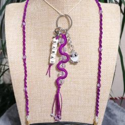 glasses chain and keyring set