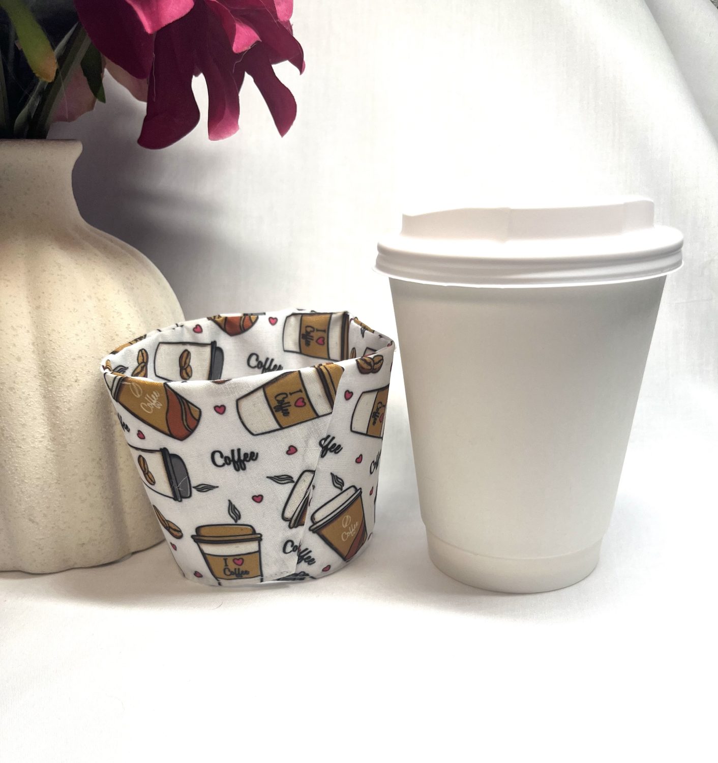 Handmade Coffee Cup Cozy Handmade Coffee Cup Cozy