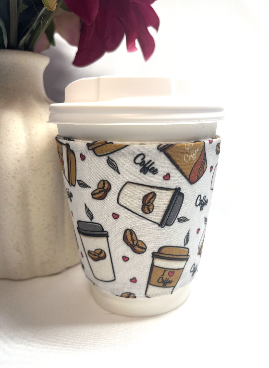 Handmade Coffee Cup Cozy Handmade Coffee Cup Cozy