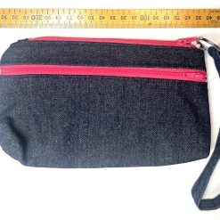 Handmade Denim Wrist Wallet