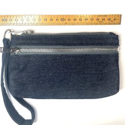 Handmade Denim Wrist Wallet