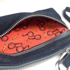 Handmade Denim Wrist Wallet 5 Handmade Denim Wrist Wallet 5