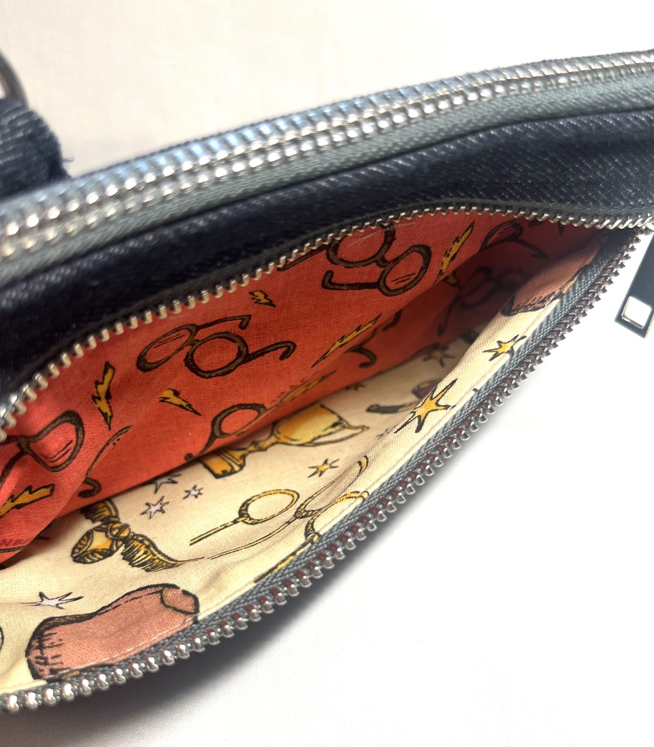 Handmade Denim Wrist Wallet Handmade Denim Wrist Wallet