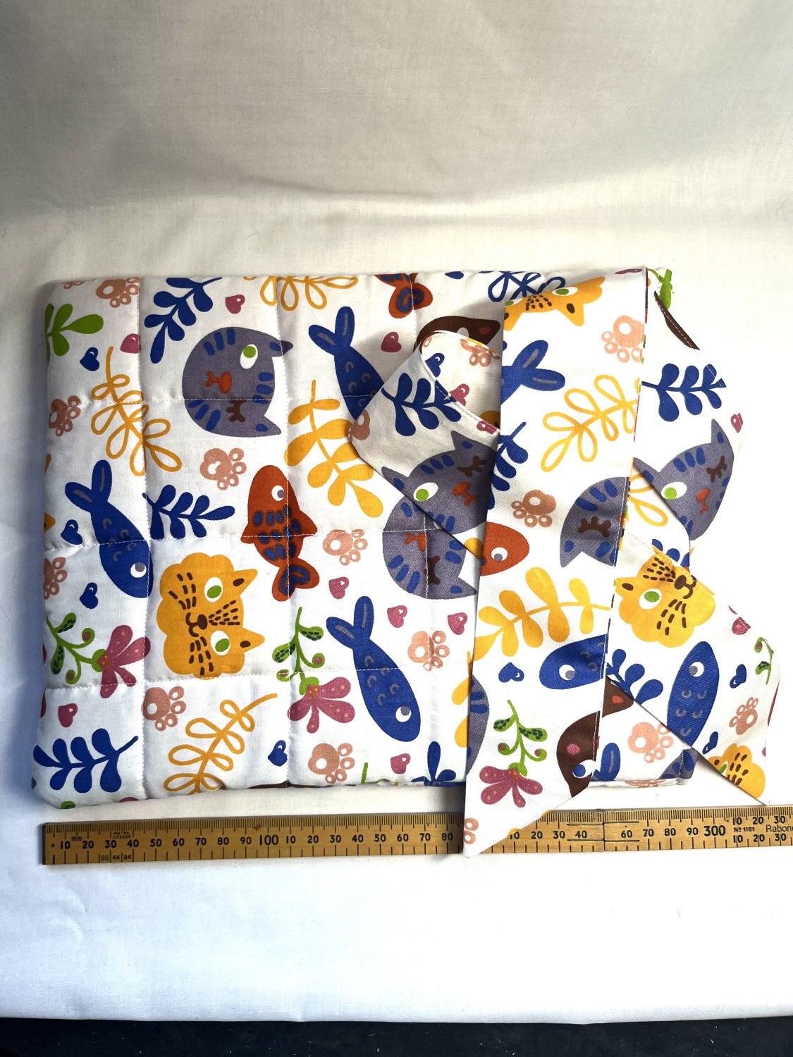Handmade Quilted Book Sleeve Handmade Quilted Book Sleeve