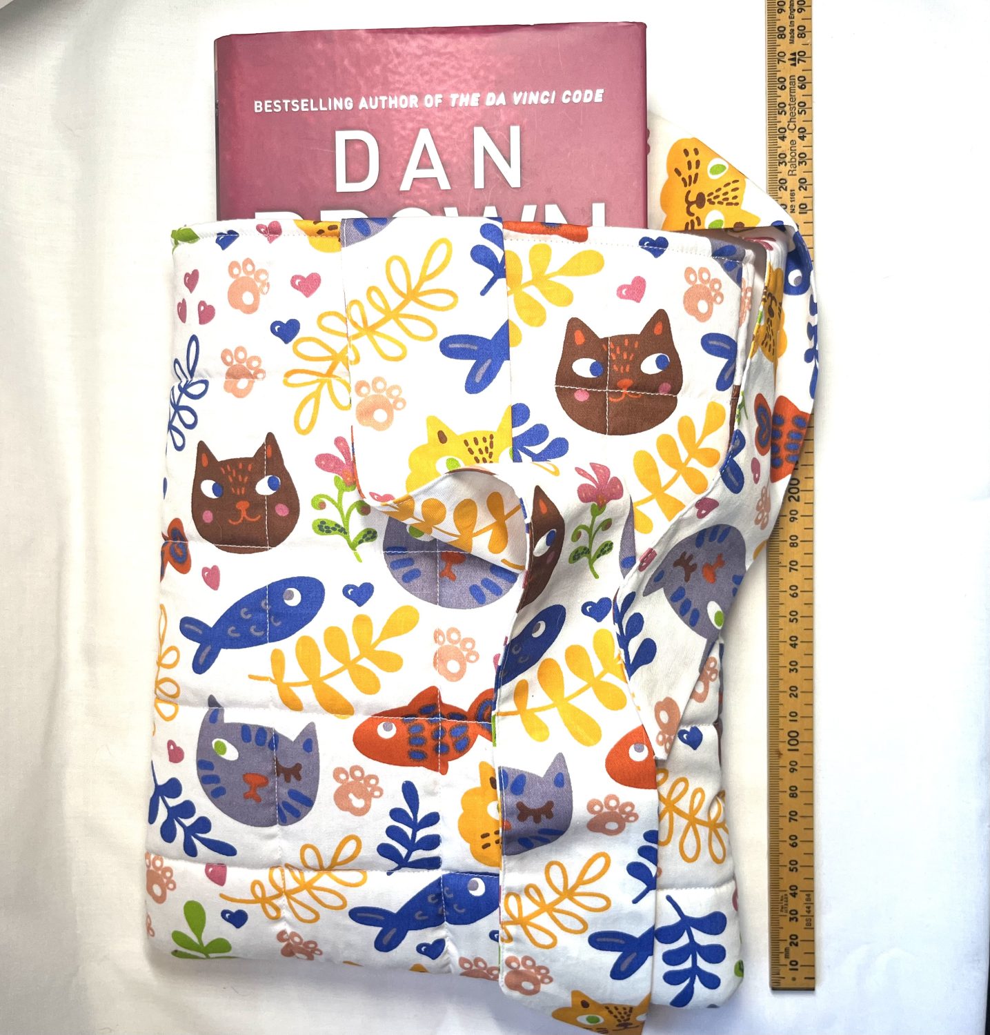 Handmade Quilted Book Sleeve Handmade Quilted Book Sleeve