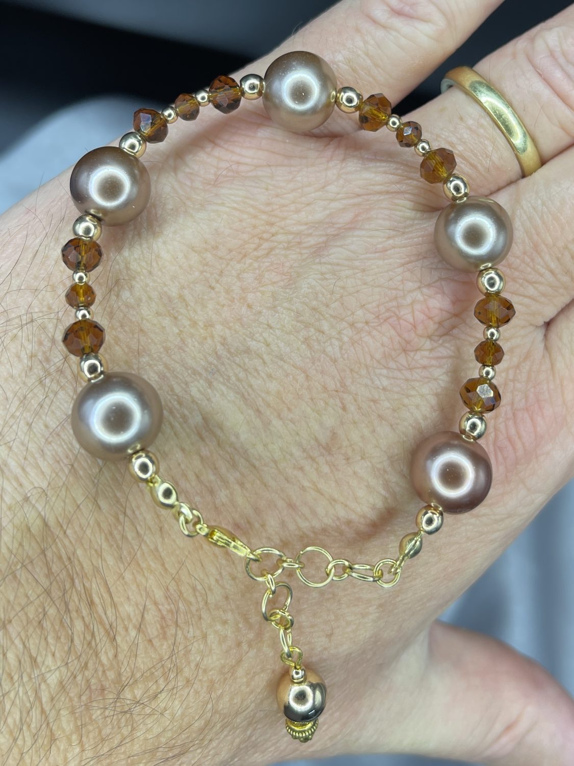 Cognac Deep Spirit Bracelet Cognac Deep Spirit Bracelet