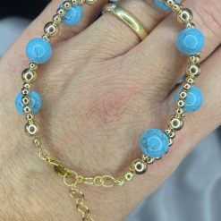 Turquoise Chaser Bracelet 5 Turquoise Chaser Bracelet 5
