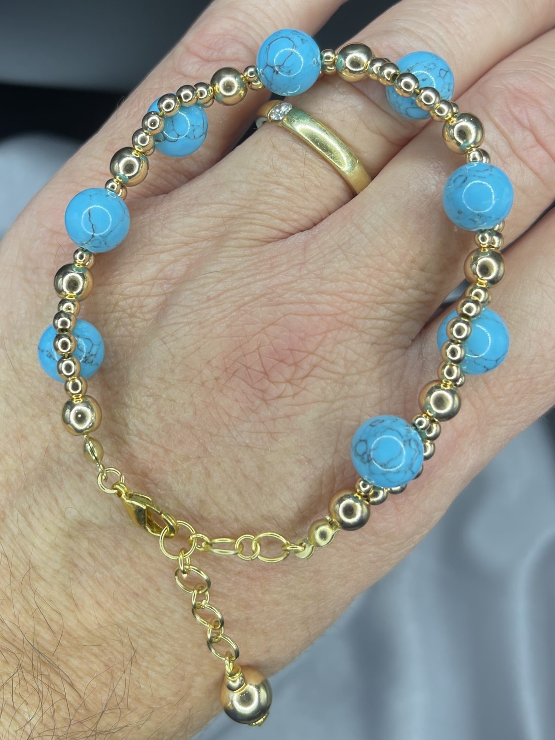 Turquoise Chaser Bracelet Turquoise Chaser Bracelet