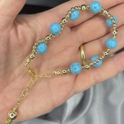 Turquoise Chaser Bracelet 7 Turquoise Chaser Bracelet 7