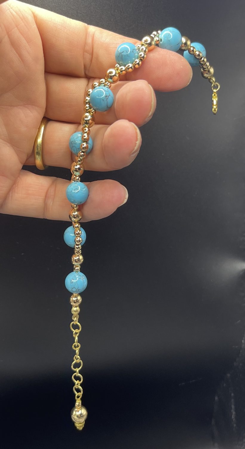 Turquoise Chaser Bracelet Turquoise Chaser Bracelet
