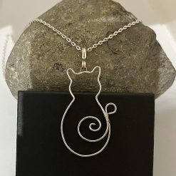 Cat Pendant Necklace