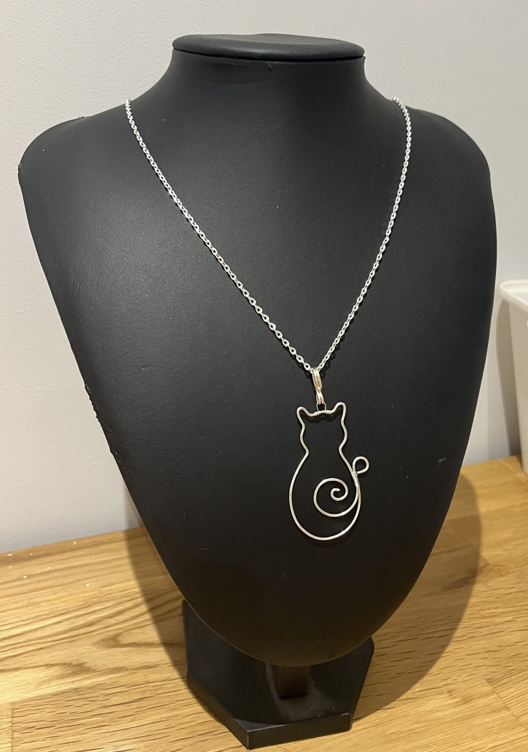 Cat Pendant Necklace Cat Pendant Necklace