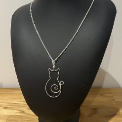 Cat Pendant Necklace 4 Cat Pendant Necklace 4
