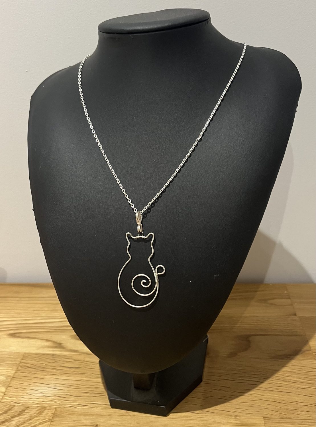 Cat Pendant Necklace Cat Pendant Necklace