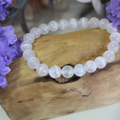 Selenite Stretch Bracelet 5 Selenite Stretch Bracelet 5