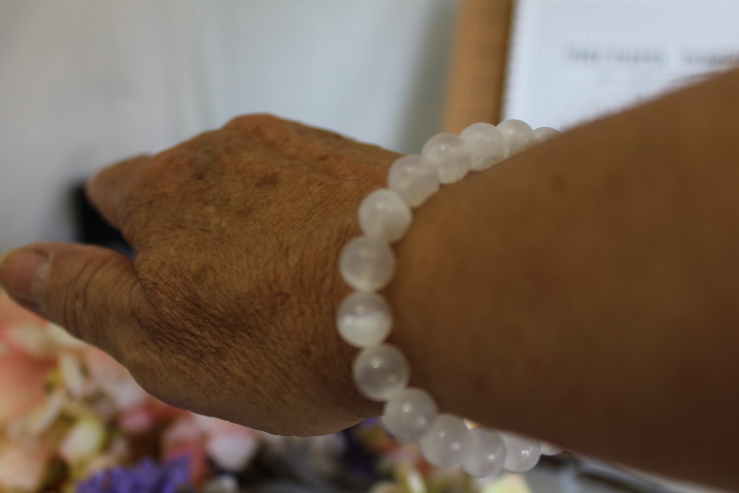 Selenite Stretch Bracelet Selenite Stretch Bracelet
