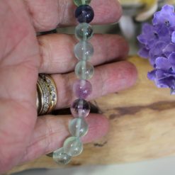 Rainbow Fluorite Stretch Bracelet 3
