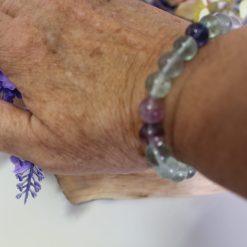 Rainbow Fluorite Stretch Bracelet 8