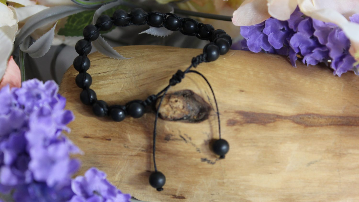 Russian Shungite Adjustable Bracelet Russian Shungite Adjustable Bracelet