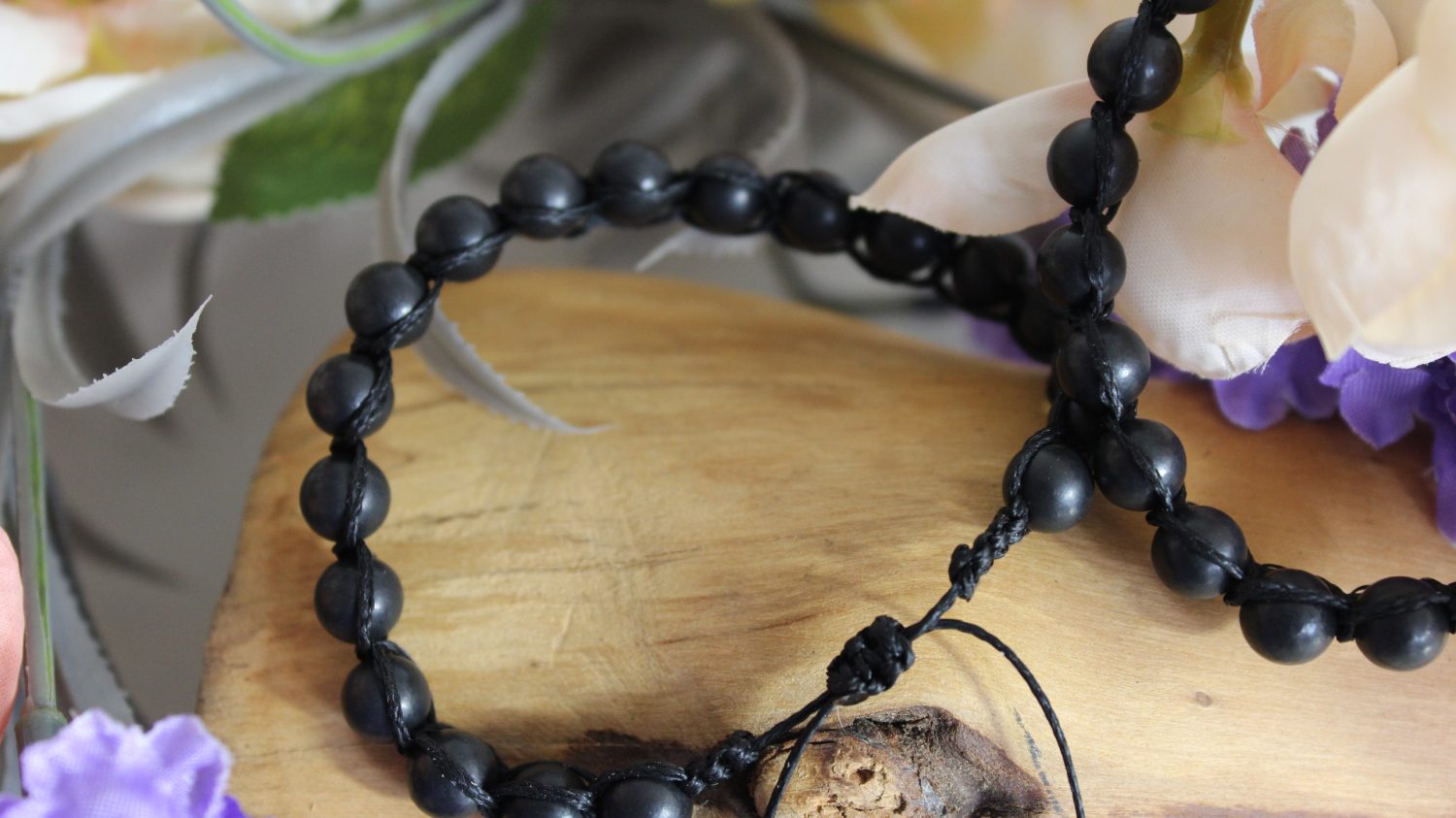 Russian Shungite Adjustable Bracelet Russian Shungite Adjustable Bracelet