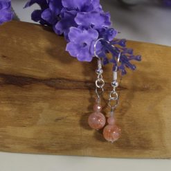 Dainty Sunstone Earring's 4