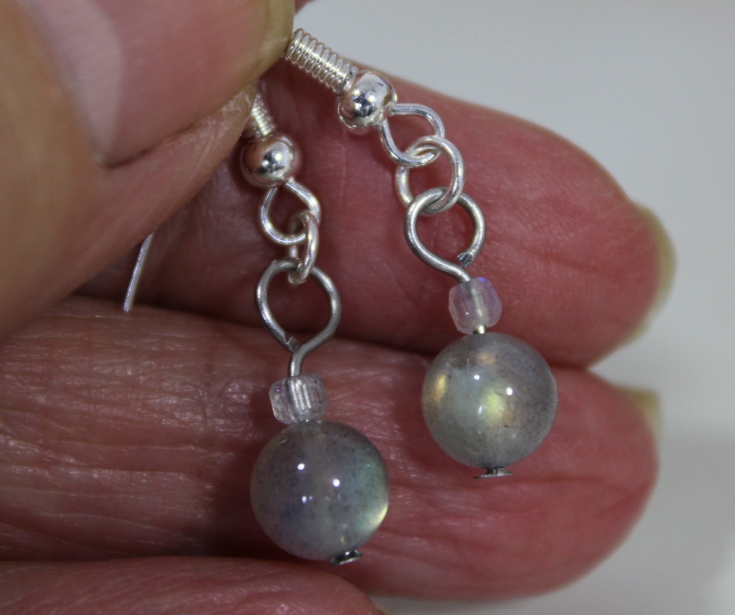 Labradorite Earrings Labradorite Earrings
