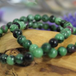 Ruby Zoisite Stretch Bracelet 1