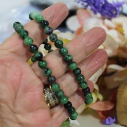 Ruby Zoisite Stretch Bracelet 3