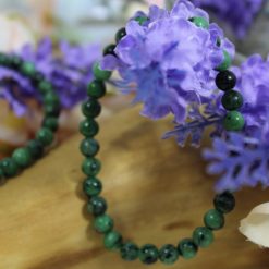 Ruby Zoisite Stretch Bracelet 7