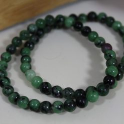 Ruby Zoisite Stretch Bracelet 9