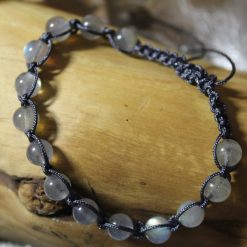 Labradorite Macrame Adjustable Bracelet 3 Labradorite Macrame Adjustable Bracelet 3
