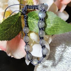 Labradorite Macrame Adjustable Bracelet 6 Labradorite Macrame Adjustable Bracelet 6