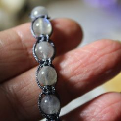 Labradorite Macrame Adjustable Bracelet 7 Labradorite Macrame Adjustable Bracelet 7