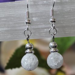 Crackle Quartz Earrings 1