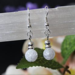 Crackle Quartz Earrings 4