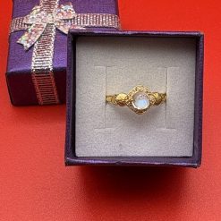 S925, adjustable, silver, lapis lazuli ring