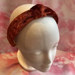 Velvet headband