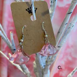 Resin/bead handmade earrings