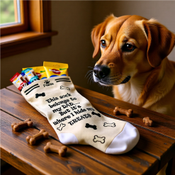 Pawsie Treat Sock