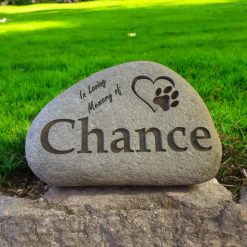 Personalised Pet Memorial Stone