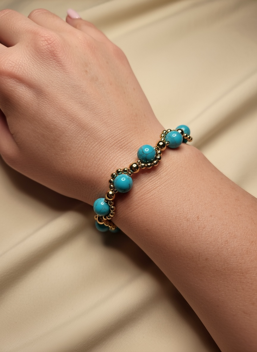 Turquoise Chaser Bracelet Turquoise Chaser Bracelet