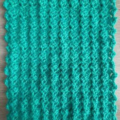 Scarf - Crochet Turquoise - Acrylic 1 Scarf - Crochet Turquoise - Acrylic 1