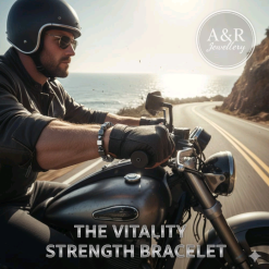 Mens Chunky Hematite Magnetic Bracelet Vitality Strength Gift 14-20cm