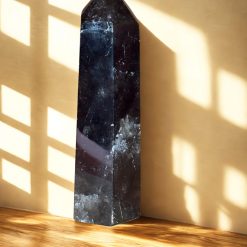 Smokey quartz tower