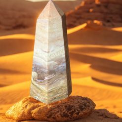 Sand stone tower