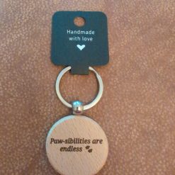 Slogan Keyrings