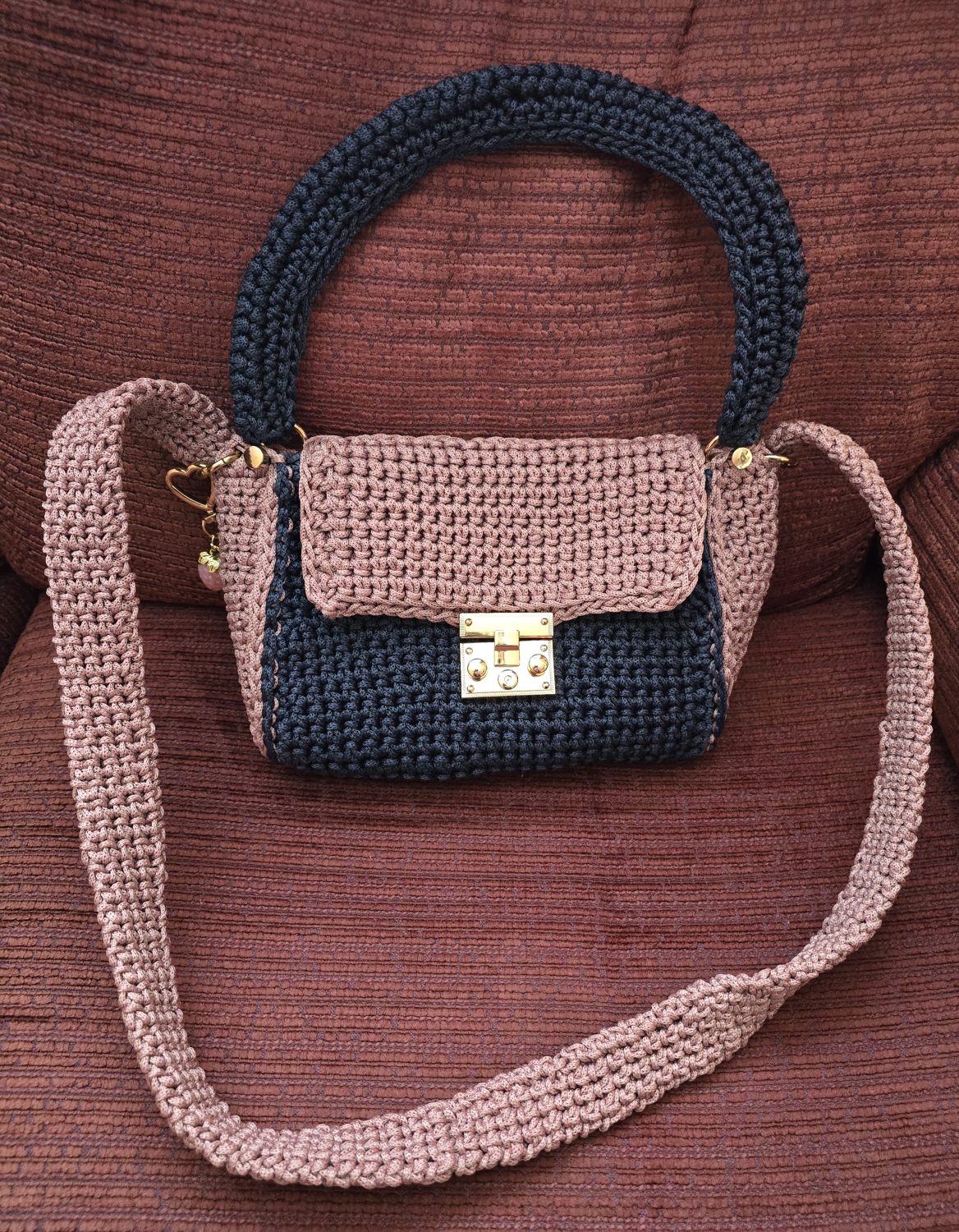 Handmade crocheted bag Handmade crocheted bag