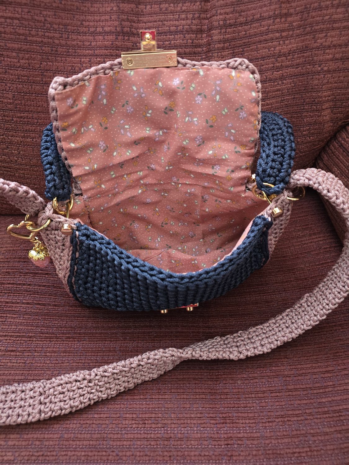 Handmade crocheted bag Handmade crocheted bag
