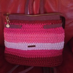 Handmade crocheted bag